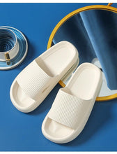 Load image into Gallery viewer, Unisex Thicker Comfortable Slippers For Men And Women Home Bathroom Bath Couple Thick Bottom Home Slippers Soft Sole Slide Sandals Leisure Shower Quick Drying Bathroom Non-Slip Massage Pool Gym House Slipper