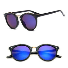 Load image into Gallery viewer, Unisex Vintage Round Shape Sunglasses Retro Women Design Luxury Popular Summer Sun Glasses Comfortable Classic Outdoor Eyewear UV400 Lens Trendy Sunglasses