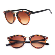 Load image into Gallery viewer, Unisex Vintage Round Shape Sunglasses Retro Women Design Luxury Popular Summer Sun Glasses Comfortable Classic Outdoor Eyewear UV400 Lens Trendy Sunglasses