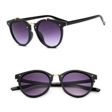 Load image into Gallery viewer, Unisex Vintage Round Shape Sunglasses Retro Women Design Luxury Popular Summer Sun Glasses Comfortable Classic Outdoor Eyewear UV400 Lens Trendy Sunglasses