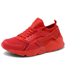 Load image into Gallery viewer, Unisex White Sneakers Mesh Sports Trainers Running Summer Mens Flat Casual Sport Shoes Casual Sports Tennis Road Sneakers Comfortable Modern Design