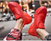 Load image into Gallery viewer, Unisex White Sneakers Mesh Sports Trainers Running Summer Mens Flat Casual Sport Shoes Casual Sports Tennis Road Sneakers Comfortable Modern Design
