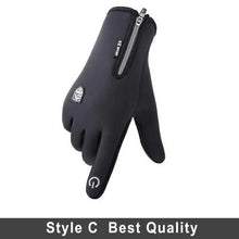 Load image into Gallery viewer, Unisex Winter Blue Touch Screen Gloves Windproof Men And Women Ski Touchscreen Texting Gloves Autumn Warm And Soft Anti Slip Gloves For Cold Weathers