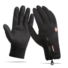 Load image into Gallery viewer, Unisex Winter Blue Touch Screen Gloves Windproof Men And Women Ski Touchscreen Texting Gloves Autumn Warm And Soft Anti Slip Gloves For Cold Weathers