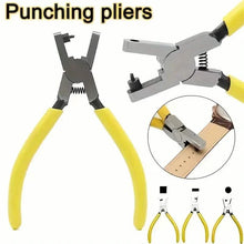 Load image into Gallery viewer, Universal 2.0mm Faux Leather Hole Punch Plier - Effortless Belt, Dog Collar, Shoe, and Craft Project Repair Tool