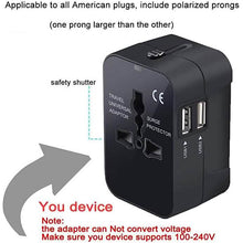 Load image into Gallery viewer, Universal All in One Worldwide Travel Adapter