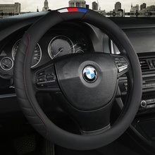 Load image into Gallery viewer, Universal Car Steering Wheel Cover Leather Car steering sleeve Car Accessories Auto Steering-Wheel covers Auto Upholstery Steering Wheel Cover Non-Slip Car Wheel Cover Protector Breathable Microfiber Universal Wheel Cover Wear-resistant Anti-slip Cover