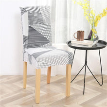 Load image into Gallery viewer, Universal Chair Cover Removable Washable Seat Chair Covers Protector Slipcovers For Hotel Banquet Restaurant Dining Room Cover Stretch Polyester Parsons Chair Slipcover Removable Washable Kitchen Chair Protector