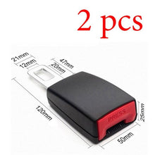 Load image into Gallery viewer, Universal Seat Belt Cover Car Safety Belt Extender 3 Size Seat Belt Extension Plug Buckle Seatbelt Clip Automotive Metal Seat Belt Buckle Alarm Stopper Auto Accessories Car Seat Belt Clip Universal Seat Belt Buckle Auto Metal Seat Belts Clip