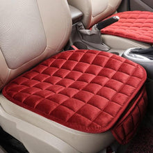 Load image into Gallery viewer, Universal Winter Warm Car Seat Cover Cushion Anti-slip Front Chair Seat Breathable Pad Car Seat Protector Seat Covers Car Seat Breathable Anti Slip Car Seat Cushion Cover Pad Mat Nonslip Winter Warm Lattice Pattern Protector Auto Chair Cushion for Cars