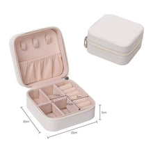 Load image into Gallery viewer, Upgrade Velvet Jewelry Storage Box Necklace Stackable Display Tray Bracelet Earring Organizers Handicrafts Drawer Box Grey Stackable Jewelry Inserts Compartments Velvet Display Storage Box for Necklace