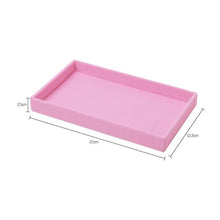 Load image into Gallery viewer, Upgrade Velvet Jewelry Storage Box Necklace Stackable Display Tray Bracelet Earring Organizers Handicrafts Drawer Box Grey Stackable Jewelry Inserts Compartments Velvet Display Storage Box for Necklace