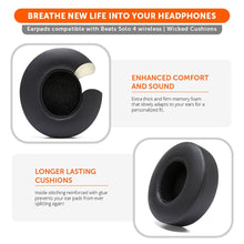 Load image into Gallery viewer, Upgraded Beats Solo 4 Earpads - WC PadZ Solo 4
