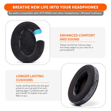 Load image into Gallery viewer, Upgraded Gaming Earpads - Hybrid Velour