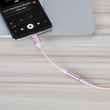 Load image into Gallery viewer, USB-C Type C Adapter Port to 3 .5mm Aux Audio Jack