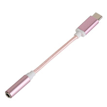 Load image into Gallery viewer, USB-C Type C Adapter Port to 3 .5mm Aux Audio Jack