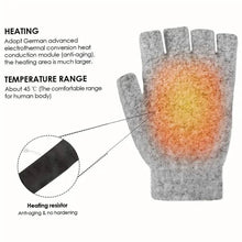 Load image into Gallery viewer, USB Electric Heating Adjustable Temperature Gloves