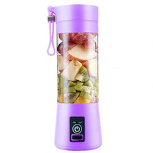 Load image into Gallery viewer, USB Electric Juicer Mini Portable Blender Electric Usb Juice Maker Juicer Bottle Blender Grinder Mixer Rechargeable Juicer Bottle Fruit Mixers Fruit Extractors Multifunction Juice Maker Machine Blender Smoothies
