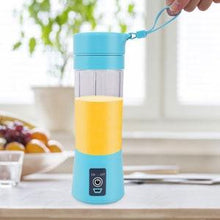 Load image into Gallery viewer, USB Electric Juicer Mini Portable Blender Electric Usb Juice Maker Juicer Bottle Blender Grinder Mixer Rechargeable Juicer Bottle Fruit Mixers Fruit Extractors Multifunction Juice Maker Machine Blender Smoothies