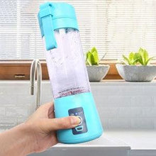 Load image into Gallery viewer, USB Electric Juicer Mini Portable Blender Electric Usb Juice Maker Juicer Bottle Blender Grinder Mixer Rechargeable Juicer Bottle Fruit Mixers Fruit Extractors Multifunction Juice Maker Machine Blender Smoothies
