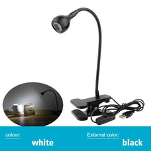 Load image into Gallery viewer, USB LED Desk Lamp With Clip Flexible Table Lamp For Book Reading Study Office Bedside Work Children Night Light For Home Decorative Table Lamp Cute Study Lamps for Bedroom Décor