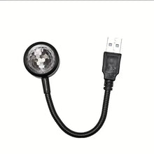 Load image into Gallery viewer, USB Music Rhythm Magic Stage Effect Projection Lamp