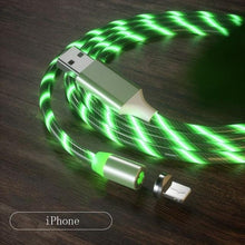 Load image into Gallery viewer, USB Phone Magnet Phone Charger Cord Cable Car Phone Charger Mobile USB Magnetic Cable Micro USB Phones Cable Car Data Line Streamer Data Cable Fast Charging 360 Degree Magnetic USB Magnetic Cable Micro USB Magnet Phone Charger Cord