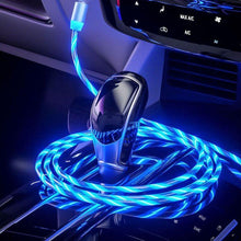 Load image into Gallery viewer, USB Phone Magnet Phone Charger Cord Cable Car Phone Charger Mobile USB Magnetic Cable Micro USB Phones Cable Car Data Line Streamer Data Cable Fast Charging 360 Degree Magnetic USB Magnetic Cable Micro USB Magnet Phone Charger Cord
