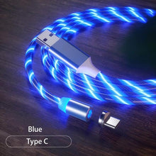 Load image into Gallery viewer, USB Phone Magnet Phone Charger Cord Cable Car Phone Charger Mobile USB Magnetic Cable Micro USB Phones Cable Car Data Line Streamer Data Cable Fast Charging 360 Degree Magnetic USB Magnetic Cable Micro USB Magnet Phone Charger Cord