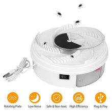 Load image into Gallery viewer, USB powered Electric Fly Trap Automatic Flycatcher