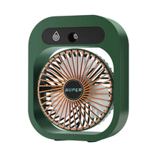 Load image into Gallery viewer, USB Rechargeable Desktop Spray Fan