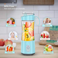 Load image into Gallery viewer, USB Rechargeable Portable Blender