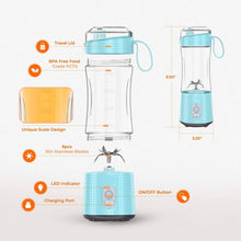 Load image into Gallery viewer, USB Rechargeable Portable Blender