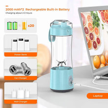 Load image into Gallery viewer, USB Rechargeable Portable Blender