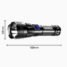 Load image into Gallery viewer, USB Rechargeable Strong Light Flashlight