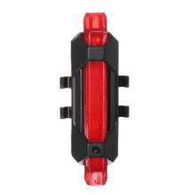 Load image into Gallery viewer, USB Rechargeable Waterproof Mountain Bike Lamp Warning Cycling Taillight Bike LED Headlight Tail Light Ultra Bright Bicycle LED Safety Light Waterproof Cycling Taillight For Electric Scooter