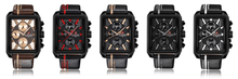 Load image into Gallery viewer, Men's Waterproof Watch With Leather Belt And Chronometers Retro Style Unique Shape Excellent Gift