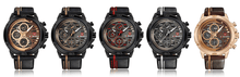 Load image into Gallery viewer, Men's Sports Waterproof Watch With Chronometers And Leather Belt Multifunction Wristwatch Unique Design Perfect Gift