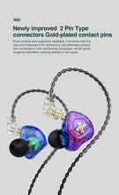 Load image into Gallery viewer, V5.0 HD Stereo Sound Sports Wireless Over-Ear Headphones with Mic, Passive Noise Cancelling Headsets, 9 Hours Battery for Gym Running QKZ AK6 MAX In-Ear Earphone Bass Stereo Earbuds Wired Headphones Noise Cancelling Waterproof Headsets with Microphone