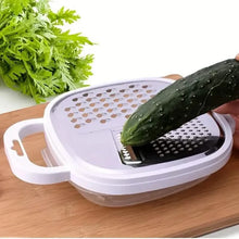 Load image into Gallery viewer, Vegetable Cutter With Lid And Drainer Basket