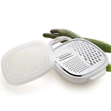 Load image into Gallery viewer, Vegetable Cutter With Lid And Drainer Basket