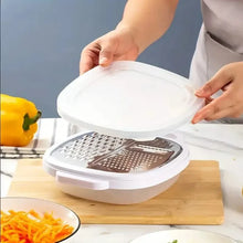 Load image into Gallery viewer, Vegetable Cutter With Lid And Drainer Basket