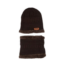 Load image into Gallery viewer, Velvet Cap Parent Child Super Warm Winter Balaclava Beanies Knitted Hat Scarf For Girl Boy Hats Outdoor Sport Warm Beanies Hat For Men Knitted Hats Bandana Hiking Camping Kid Neck Warmer Cap Winter Balaclava Beanies Mother Hat Women Warm Thick Balaclava