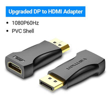 Load image into Gallery viewer, Vention DP To HDMI Adapter And 4K DP To HDMI Video Audio Converter for PC Laptop Projector Monitor