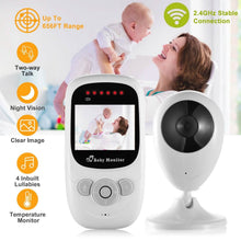 Load image into Gallery viewer, Video Baby with Digital Camera Infrared Night Viion