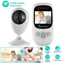 Load image into Gallery viewer, Video Baby with Digital Camera Infrared Night Viion