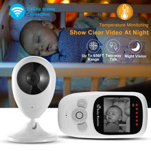 Load image into Gallery viewer, Video Baby with Digital Camera Infrared Night Viion