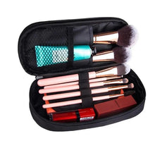 Load image into Gallery viewer, Vintage Cartoon Print Students Pencil Case Classic Theme Makeup Cosmetic Bags Elegant Stationery Pouch