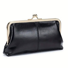 Load image into Gallery viewer, Vintage Chic Leather Clutch Lady Purse