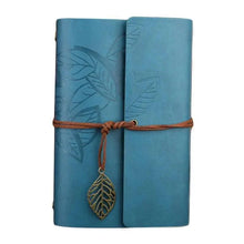Load image into Gallery viewer, Vintage PU Leather Diary Notebook Journal Retro Book Traveler Planners Office School Supplies